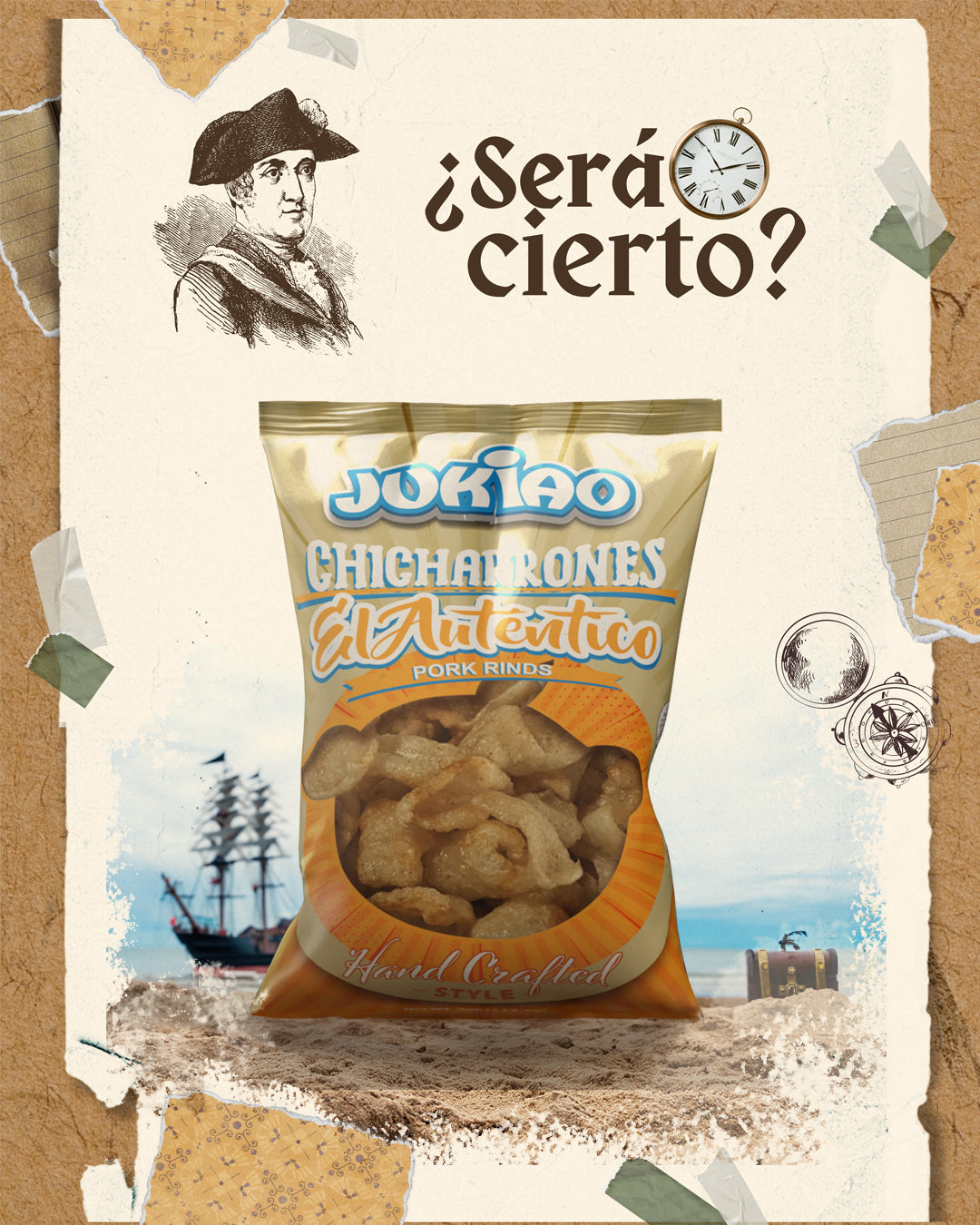 Chicharrones El Auténtico 4oz