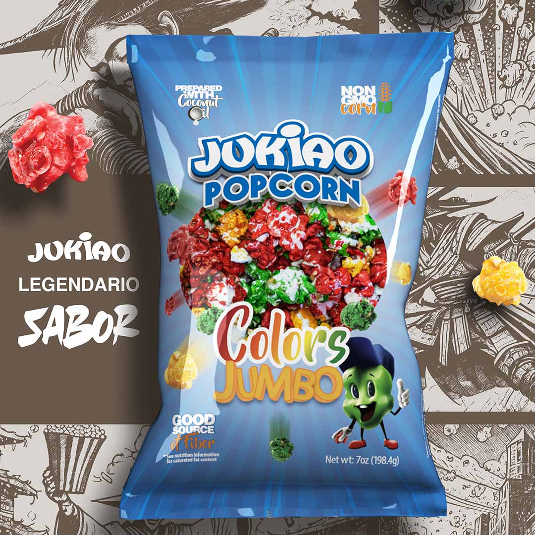 Jukiao PopCorn Colores Jumbo