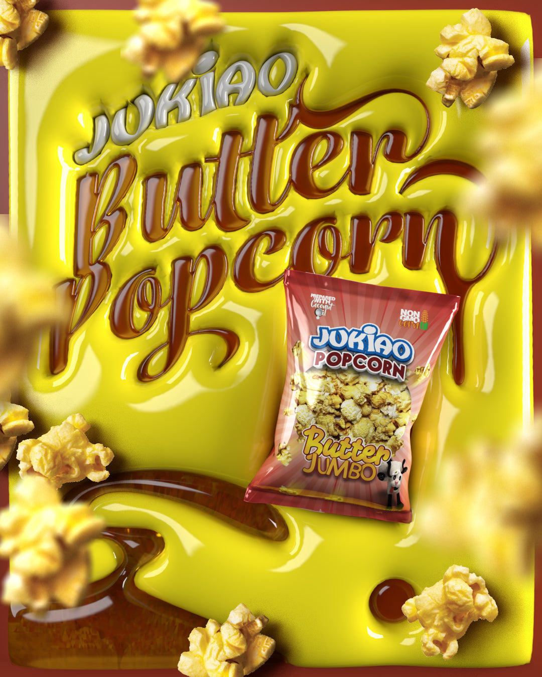 Jukiao PopCorn Mantequilla Jumbo